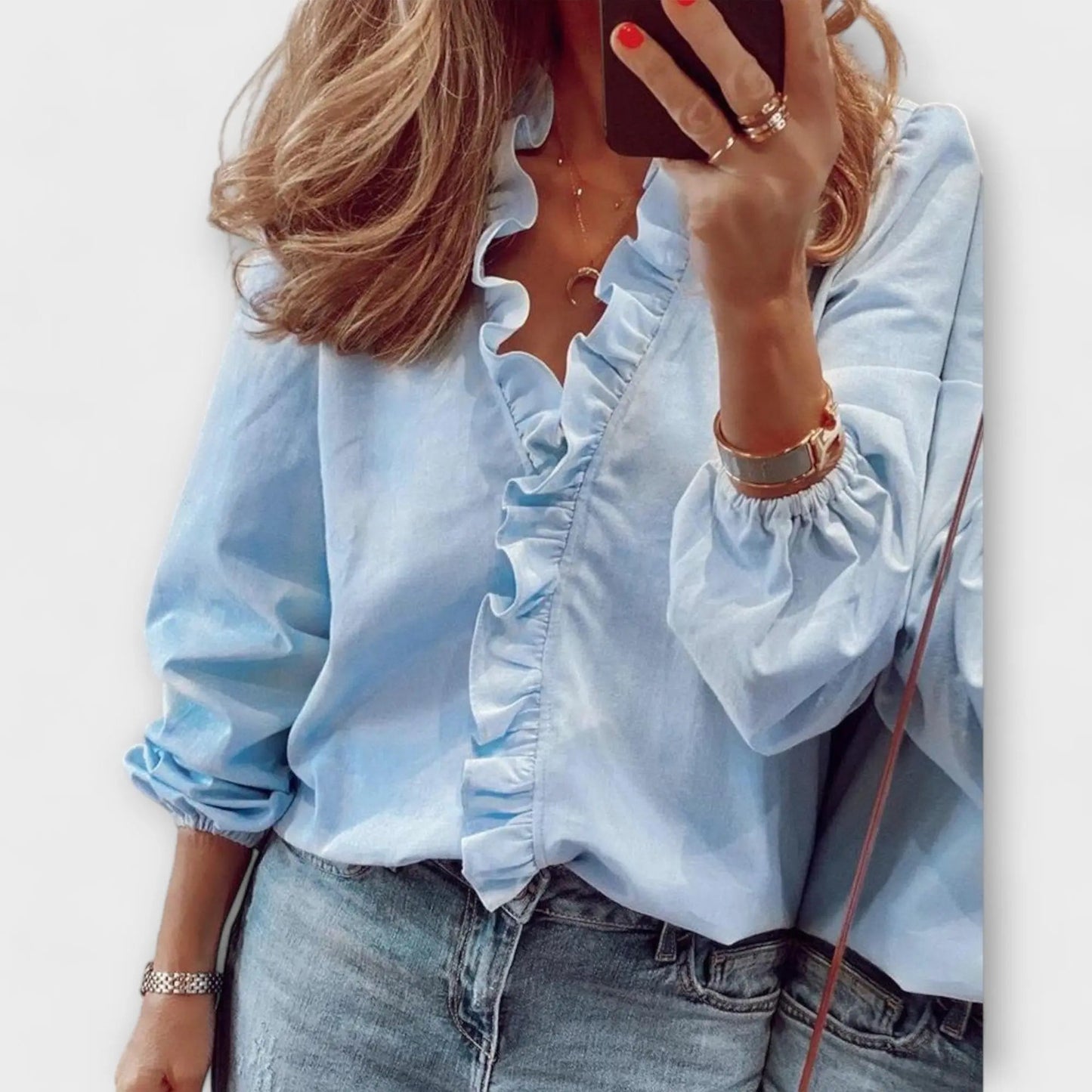 Elara – Tidlös blus med modern finess