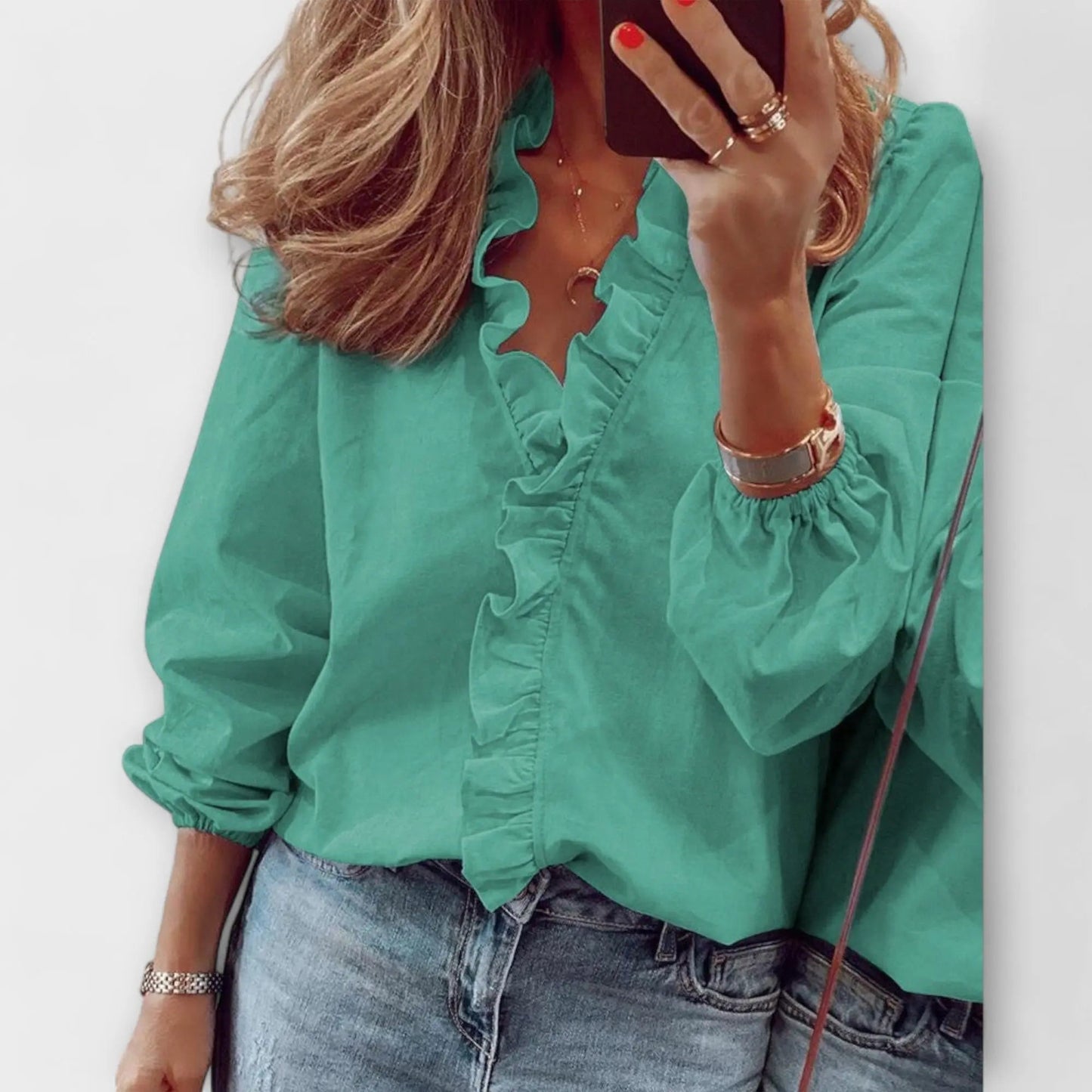 Elara – Tidlös blus med modern finess